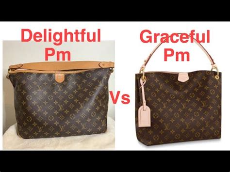 lv graceful vs delightful|louis vuitton graceful pm bag.